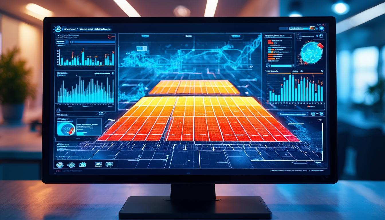 Thermal imaging display